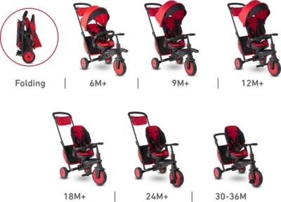 smarTrike Dreirad smarTfold STR7 Трехколесный велосипед smartfold STR7