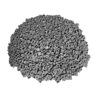 LEGO LEGO Platte 1x1 Hellgrau - Light Bluish Grey 3024 - 100x Тарелка LEGO 1x1 светло-серый — светло-голубовато-серый 3024 — 100x