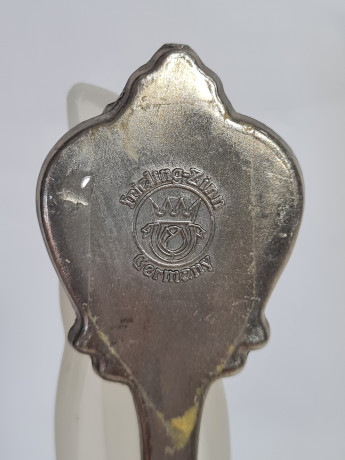 Ложка винтажная Frieling-Zinn, олово, 20.5 см, Германия, 1985 г.