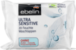ebelin Feuchte Waschlappen Ultra Sensitive, 20 St Влажные мочалки сверхчувствительный, 20 шт