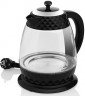eta eta Wasserkocher Crystal ETA315490000, 1,7 l, 2200 W, in einem edlen Schwarz, aus Glas und mit Beleuchtung  чайник ETA Crystal ETA315490000, 1,7 л, 2200 Вт, элегантного черного цвета, из стекла и с подсветкой.