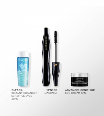 LANCOME HYPNOSE MASCARA AUGENPFLEGE-SET Подарочный набор, ограниченный выпуск 2024 года: Тушь для ресниц HYPNOSE, средство для снятия макияжа 30мл, крем для глаз GENIFIQUE 5мл