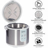 KeMar Kitchenware KeMar Kitchenware Reiskocher KRC-130, 700 W, 4 Programme  KeMar Kitchenware рисоварка KRC-130, 700 Вт, 4 программы