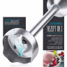 Arendo Arendo Stabmixer, 1000 W, Edelstahl Purierstab in rot, Handmixer mit Becher, stufenlose Regelung  Ручной блендер Arendo, 1000 Вт, очищающий стержень из нержавеющей стали красного цвета, ручной миксер с чашкой, бесступенчатое управление