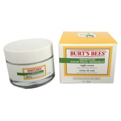 Burts Bees Sensitive Night Cream Gesichtscreme  Gesichtspflege, 50 g