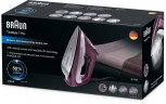 Braun Braun Dampfbugeleisen TexStyle 7 SI 7181 VI, 3100 W, mit FreeGlide 3D Bugelsohle, Violett  Паровой утюг Braun TexStyle 7 SI 7181 VI, 3100 Вт, с подошвой FreeGlide 3D, фиолетовый