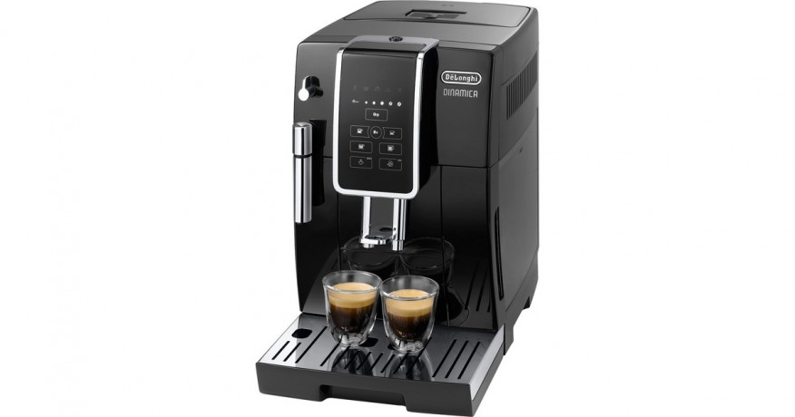 DeLonghi DeLonghi Dinamica ECAM 358.15.B , Vollautomat schwarz  schwarz DeLonghi Dinamica ECAM 358.15.B, полностью автоматический, черный