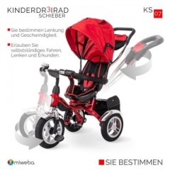 Miweba Kinderwagen Buggy Dreirad KS07 Schieber Трехколесная коляска KS07 слайдер