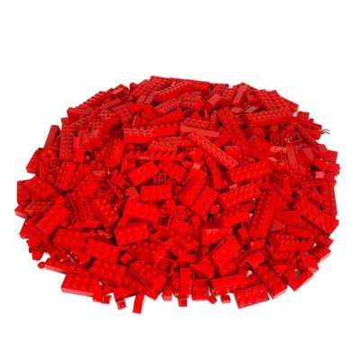 LEGO LEGO Steine Rot gemischt - Red Brandneu Stuckzahl 100x LEGO Bricks Red Mixed - Red Совершенно новый Количество 100x