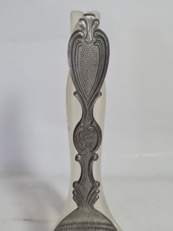 Ложка винтажная Frieling-Zinn, олово, 19.5 см, Германия, 1970-80гг.