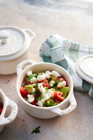 Staub Staub Cocotte Set 4-tlg. elfenbein Кокотный набор «Пыль» 4 шт.
