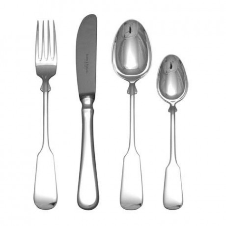 Robbe & Berking Robbe & Berking Spaten 925 Sterling Silber Kinderbesteck 4-tlg. Robbe &amp; Berking spade, детские столовые приборы из стерлингового серебра 925 пробы, 4 предмета.