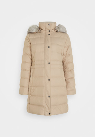 Tommy Hilfiger TYRA COAT Down coat beige TYRA COAT Пуховик бежевый