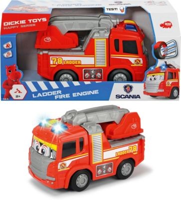 Dickie Toys Happy Fire Truck Счастливая пожарная машина