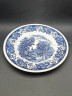 Тарелка винтажная Royal Tudor Ware / Staffordshire England, Коллекция "Olde England", фарфор, 25 см, Великобритания, 1960-70гг.