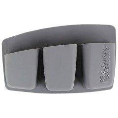 Real Techniques 3 Pocket Expert Organizer - Grau Make-up Accessoires Pinselreiniger & Tools, 1 шт.