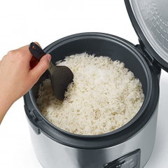 JUNG JUNG Reiskocher Reisgarer 3in1, Reistopf alle Reisarten, Reiskocher elektrisch 1,2L, 400 W, Dampfgarer, Cooker, Steamer, Dampfer, Risottokocher, Gemusegarer  Рисоварка JUNG 3-в-1, рисоварка для всех видов риса, электрическая рисоварка 1,2 л, 400 Вт, 