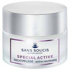 Sans Soucis Nachtpflege Extra Reichhaltig  Ночной уход Extra Rich