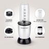 GOURMETmaxx GOURMETmaxx Smoothie-Maker Nutrition Mixer 4-tlg., 500,00 W, inkl. To Go Deckel, Mixbecher 700ml  Миксер для питания GOURMETmaxx Smoothie-Maker, 4 предмета, 500,00 Вт, включая крышку To Go, чашку для смешивания 700 мл
