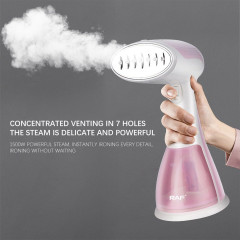 XDeer XDeer Reisebugeleisen Steamer Dampfbugeleisen 1500W 150ml Dampfglatter Dampfburste, Kleidung  Hemden bugeln Dampfreiniger blau Утюг для путешествий XDeer, отпариватель, паровой утюг, 1500 Вт, 150 мл, гладкая паровая щетка, одежда, рубашки, гладильны
