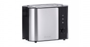Severin Severin Automatik-Toaster AT 2589 edelstahl/schwarz, 800 Watt, fur 2 Scheiben Toast  edelstahl/schwarz Автоматический тостер Severin AT 2589 нержавеющая сталь/черный, 800 Вт, на 2 ломтика тостов