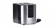 Severin Severin Automatik-Toaster AT 2589 edelstahl/schwarz, 800 Watt, fur 2 Scheiben Toast  edelstahl/schwarz Автоматический тостер Severin AT 2589 нержавеющая сталь/черный, 800 Вт, на 2 ломтика тостов