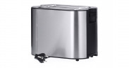 Severin Severin Automatik-Toaster AT 2589 edelstahl/schwarz, 800 Watt, fur 2 Scheiben Toast  edelstahl/schwarz Автоматический тостер Severin AT 2589 нержавеющая сталь/черный, 800 Вт, на 2 ломтика тостов