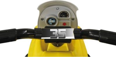 Jamara Ride-on E-Trike Racer gelb Электрический трехколесный велосипед