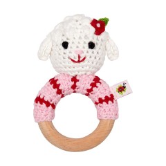 Die Spiegelburg Hakel-Ringrassel Lammchen Погремушка для ягненка с крючком
