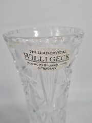 Ваза винтажная Willi Geck, хрусталь, 15 см, Германия, 1970-80гг.