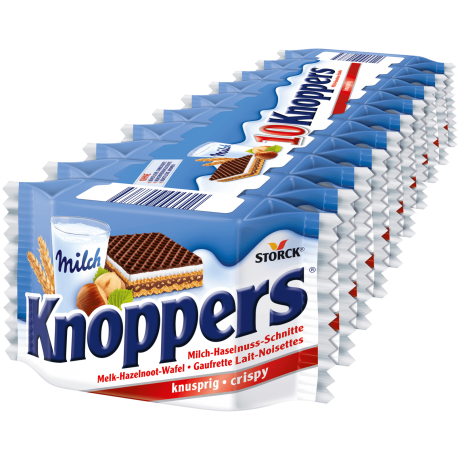 Knoppers Вафли с кремовой начинкой 8x23,5г