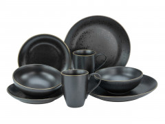 Creatable Creatable Kombiservice 16-tlg. INDUSTRIAL schwarz Создаваемый комбинированный сервиз 16 шт. ПРОМЫШЛЕННЫЙ