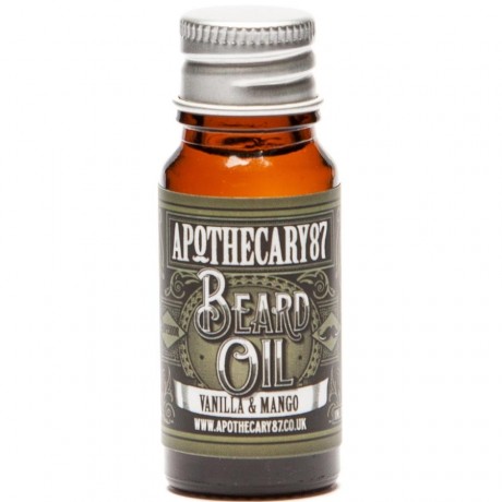Apothecary87 Bartpflege Vanilla & Mango Beard Oil масло для бороды, 10 мл