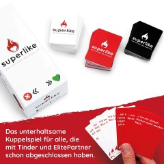 Simon und Jan Superlike Partyspiel mit schwarzem Humor  Improvisation Невероятная игра для вечеринок с импровизацией черного юмора