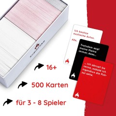 Simon und Jan Superlike Partyspiel mit schwarzem Humor  Improvisation Невероятная игра для вечеринок с импровизацией черного юмора