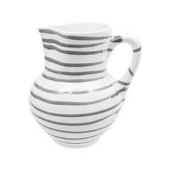 Gmundner Keramik Gmundner Keramik Graugeflammt Krug Wiener Form 1,5 L / h: 20 cm Керамический кувшин Gmundner серый с пламенем венской формы 1,5 л / высота: 20 см