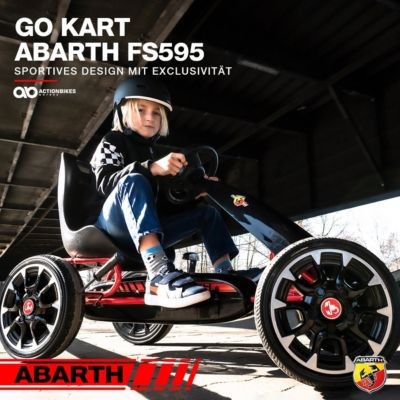 Actionbikes Motors Kinder GoKart Abarth FS595 Lizenziert Детская лицензия GoKart Abarth FS595