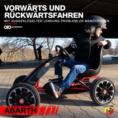 Actionbikes Motors Kinder GoKart Abarth FS595 Lizenziert Детская лицензия GoKart Abarth FS595