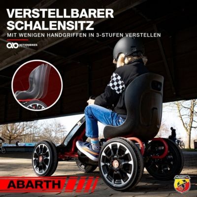Actionbikes Motors Kinder GoKart Abarth FS595 Lizenziert Детская лицензия GoKart Abarth FS595