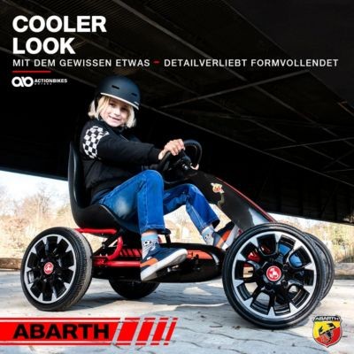 Actionbikes Motors Kinder GoKart Abarth FS595 Lizenziert Детская лицензия GoKart Abarth FS595