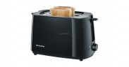 Severin Severin Automatik-Toaster AT 2287 schwarz, 700 Watt, fur 2 Scheiben Toast schwarz Автоматический тостер Severin AT 2287 черный, 700 Вт, на 2 ломтика тостов