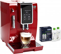 De'Longhi De'Longhi Kaffeevollautomat Dinamica ECAM 358.15.R, Sensor-Bedienfeld, inkl. Pflegeset im Wert von € 31,99 UVP  Полностью атоматическая кофемашина De'Longhi Dinamica ECAM 358.15.R, сенсорная панель управления, включая набор для ухода, рекомендуе