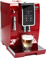 De'Longhi De'Longhi Kaffeevollautomat Dinamica ECAM 358.15.R, Sensor-Bedienfeld, inkl. Pflegeset im Wert von € 31,99 UVP  Полностью атоматическая кофемашина De'Longhi Dinamica ECAM 358.15.R, сенсорная панель управления, включая набор для ухода, рекомендуе