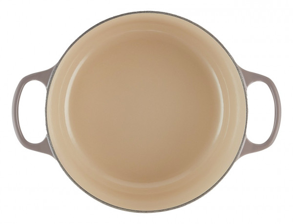 Le Creuset LE CREUSET Br\u00e4ter rund Flint SIGNATURE anthrazit LE CREUSET Br&gt;4ter round Flint SIGNATURE