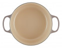 Le Creuset LE CREUSET Br\u00e4ter rund Flint SIGNATURE anthrazit LE CREUSET Br&gt;4ter round Flint SIGNATURE