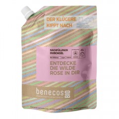 benecos Wildrose Duschgel Refill  Wildrose сменный гель для душа