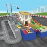 DRIVEN Spielset 2-in-1 Rennstrecke\/Autowerkstatt Игровой набор 2-в-1 гоночная трасса/автомобильная мастерская