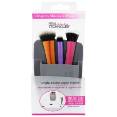 Real Techniques Single Pocket Expert Organizer - Grau Make-up Accessoires Pinselreiniger & Tools, 1 шт.