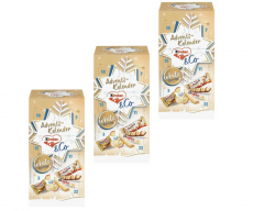 Ferrero Kinder &amp; Co. White Adventskalender 2024 3stk Адвент-календарь Белый, 24 сладких сюрприза, 3 штуки х 263 грамма
