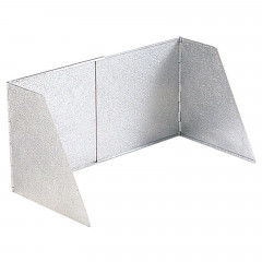 Crespo Crespo Gaskocher Gaskocher Windschutz Camping Kocher, Outdoor Wind Schild Screen Faltbar, Schutzt die Flamme, so dass diese langer und besser brennt  Газовая плита Crespo, газовая плита, защита от ветра, походная печь, складной ветрозащитный экран 